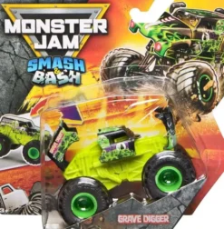 Monster jam 1:64 smash & bash grave digg