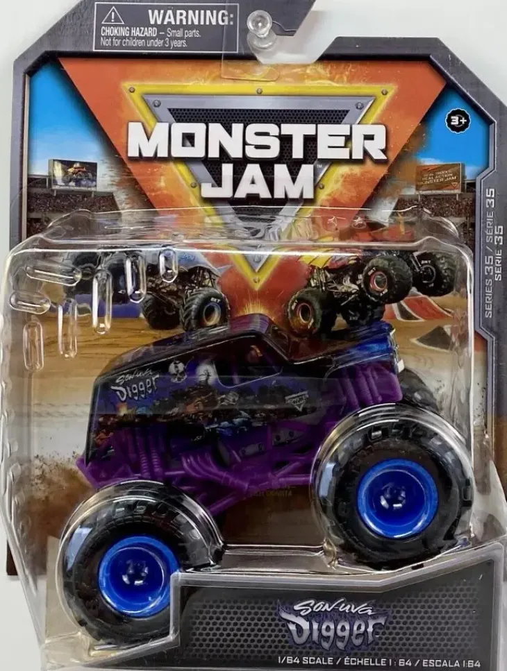 Monster jam son-uva digger 1:64