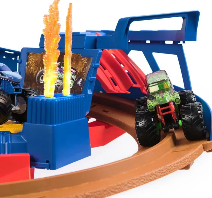 Monster jam 1:64 super charger speedway