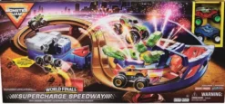 Monster jam 1:64 super charger speedway