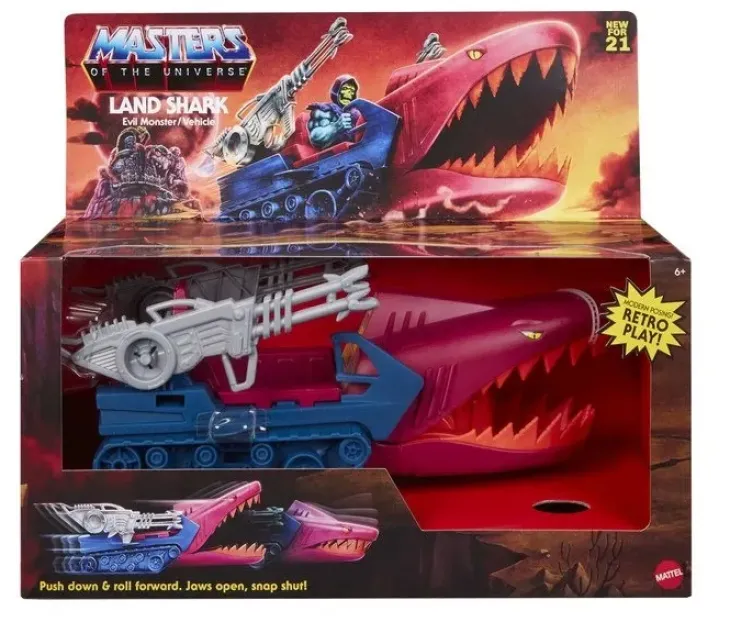 Motu land shark vehicle