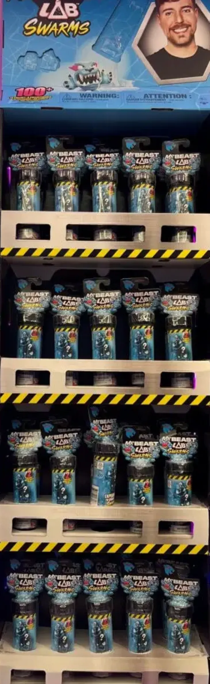 Mr beast lab swarms test tube 2 hahmoa