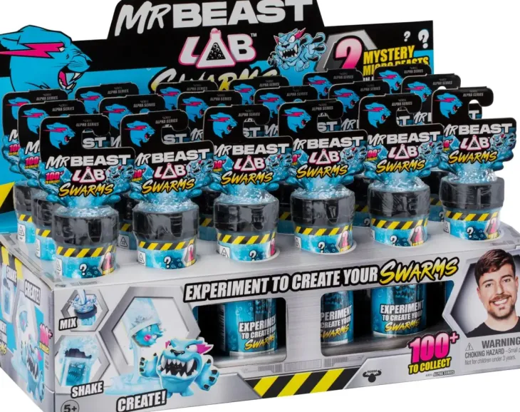 Mr beast lab swarms test tube 2 hahmoa