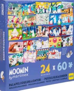 Muumi palapelijoulukalenteri 24 x 60 p