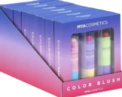 Mya poskipunapuikot ja highlighter