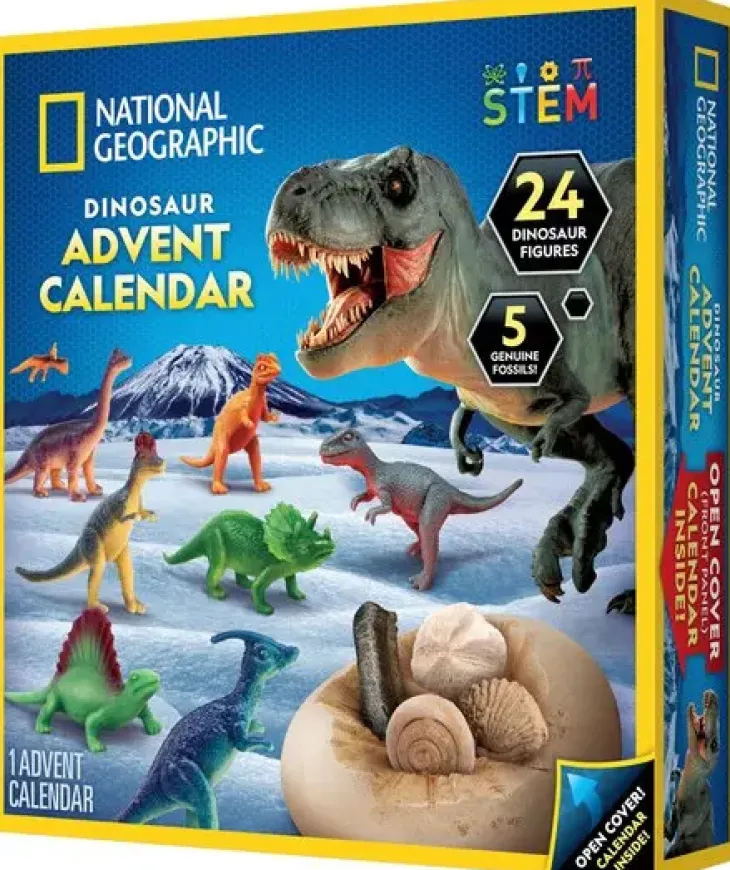 National geo dinosaur joulukalenteri