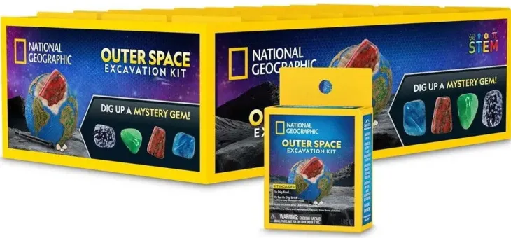 National geographic mini avaruus kaivaus