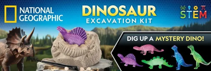 National geographic mini dig dinosaurus