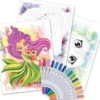 Nebulous stars color-by-number book set
