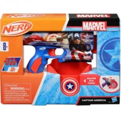 Nerf blaster marvel captain america
