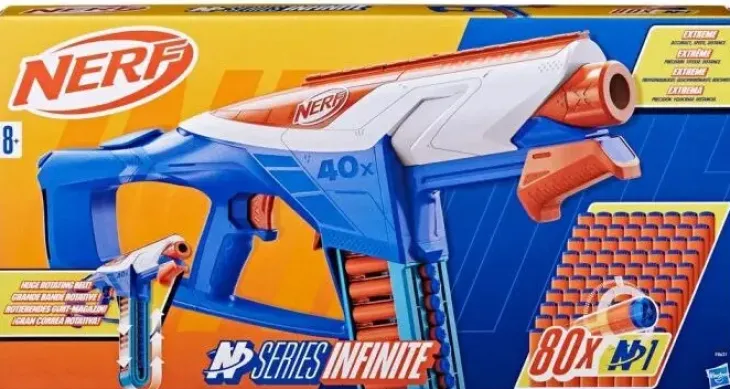 Nerf n series infinite vaahtomuoviase