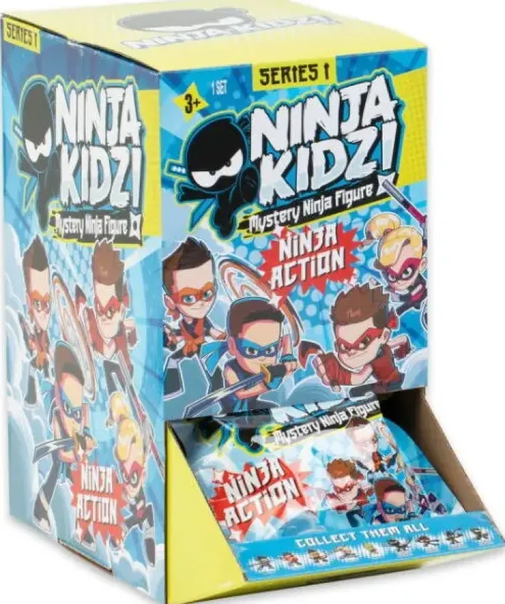 Ninja kidz ninja action mystery figures