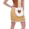 Oktoberfest mekko ruskea s/m