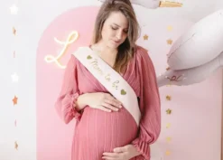 Olkanauha mom to be pinkki