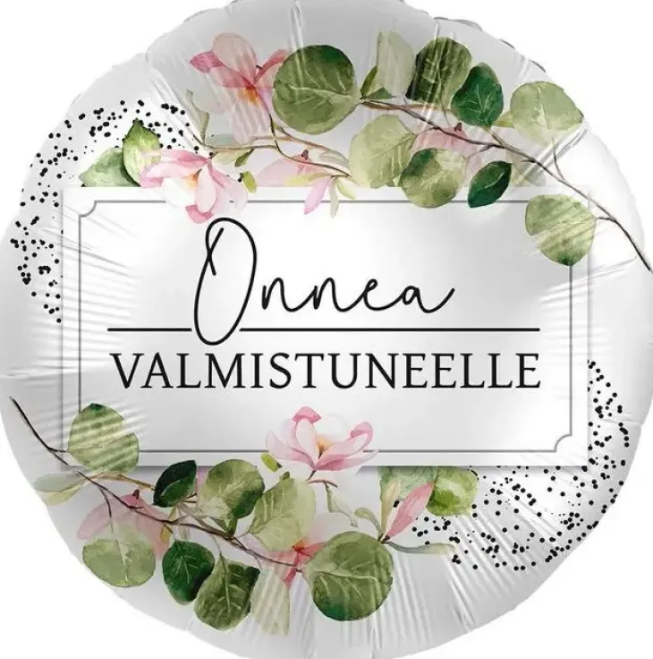Onnea valmistuneelle foliopallo 43 cm
