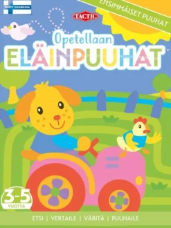 Opetellaan eläinpuuhat puuhakirja