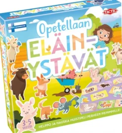 Opetellaan eläinystävät