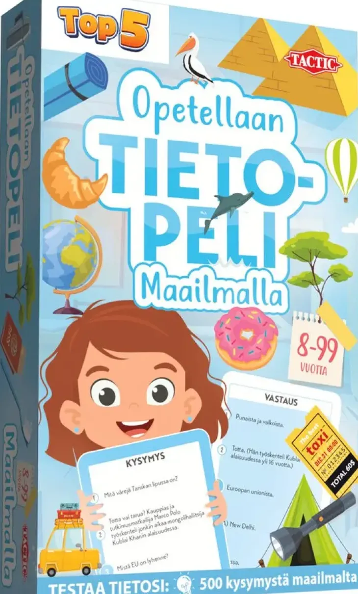 Opetellaan tietopeli maailmalla