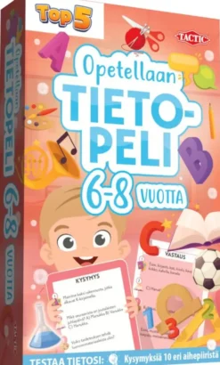Opetellaan tietopeli 6-8 vuotta