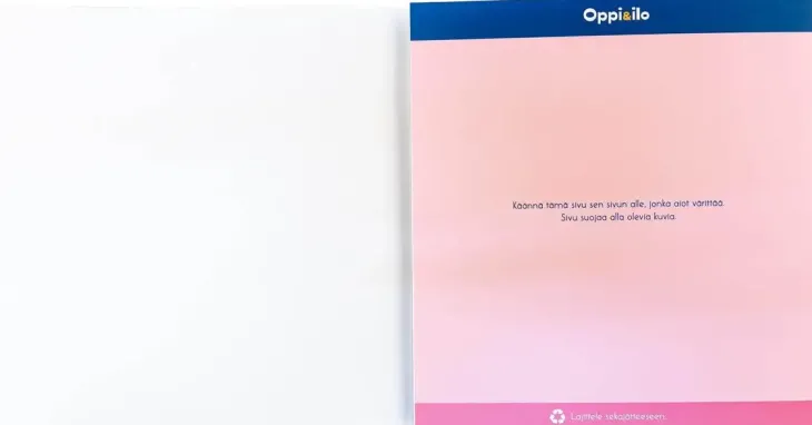 Oppi&ilo väritä ja rentoudu herkkusuut