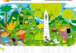 Oppi ja ilo eskari puuha- ja tarrakirja