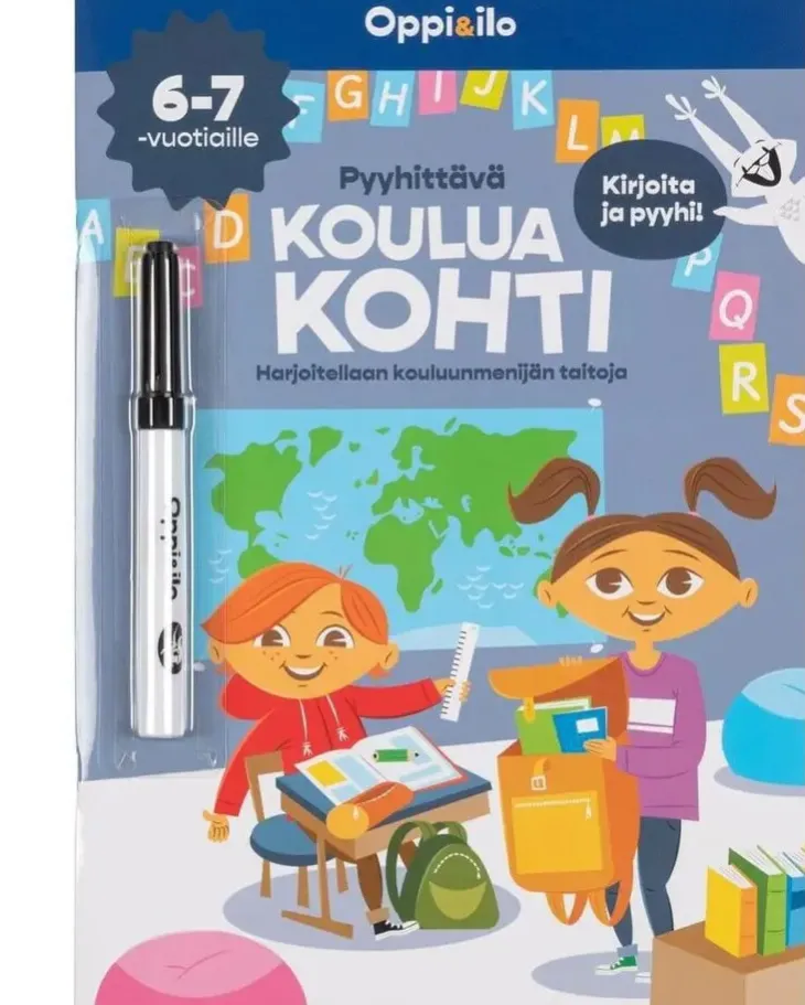 Oppi ja ilo koulua kohti