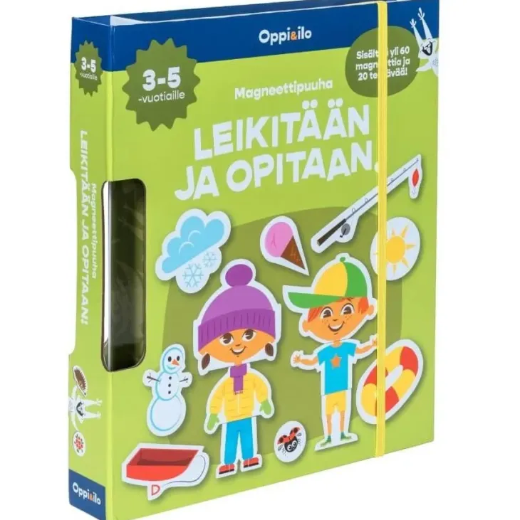 Oppi ja ilo magneettipuuha leikitään