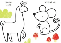 Oppi ja ilo oma värityskirjani eläimet