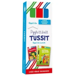 Oppi ja ilo pyyhittävät tussit perusväri