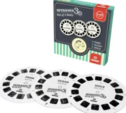 Optiviewer 3d 3 kiekkoa