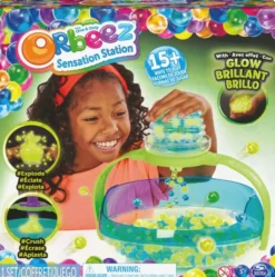 Orbeez challenge glow in the dark