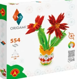 Origami kukkaruukku
