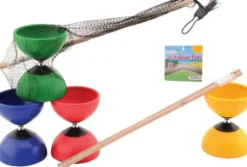 Outdoor fun diabolo puukepeillä