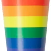 Pahvimukit sateenkaari 8 kpl