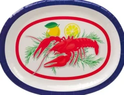 Pahviset rapujuhla tarjottimet 4kpl
