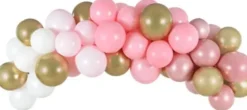 Pallokaari pinkki 200cm 60kpl