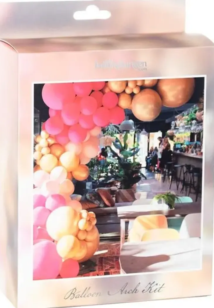Pallokaari setti peach 107 palloa