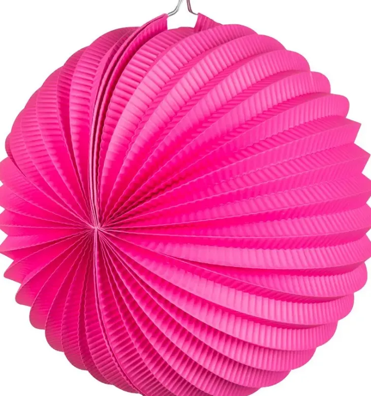 Paperi pallolyhty hot pink (23 cm)