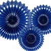 Paperiviuhkat tummansininen 20-30cm 3kpl