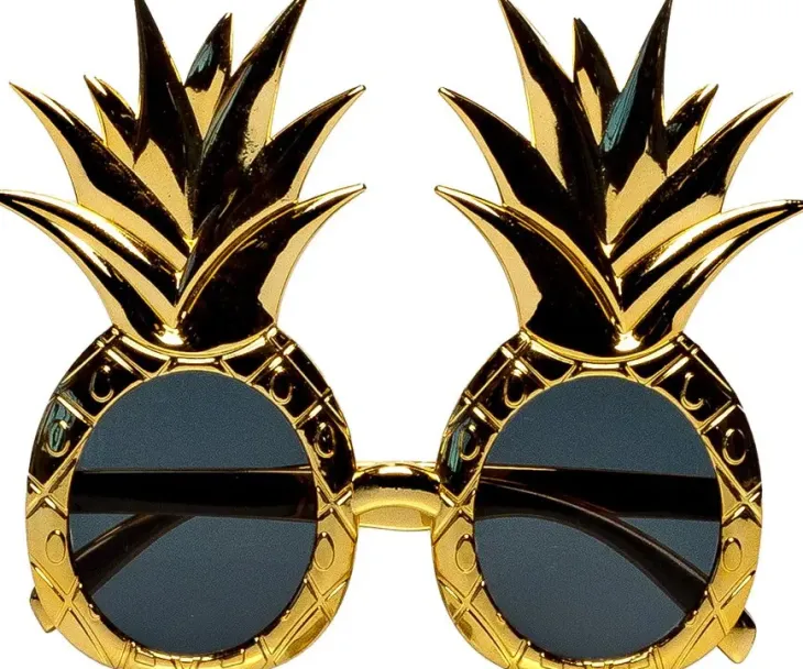 Party lasit pineapple gold