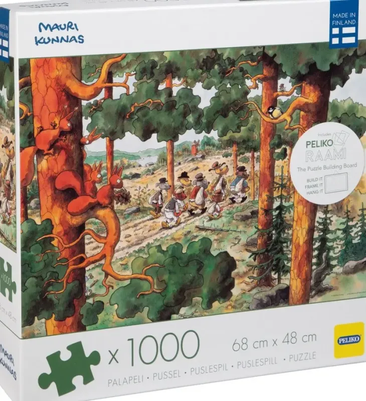 Peliko kunnas veljekset matkalla 1000 p