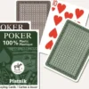 Pelikortit poker muovia