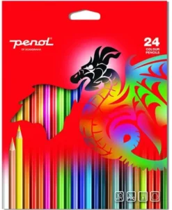 Penol puuvärikynät 24kpl