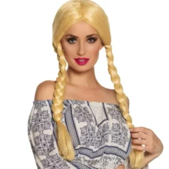 Peruukki letit blondi