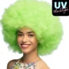 Peruukki neon green uv