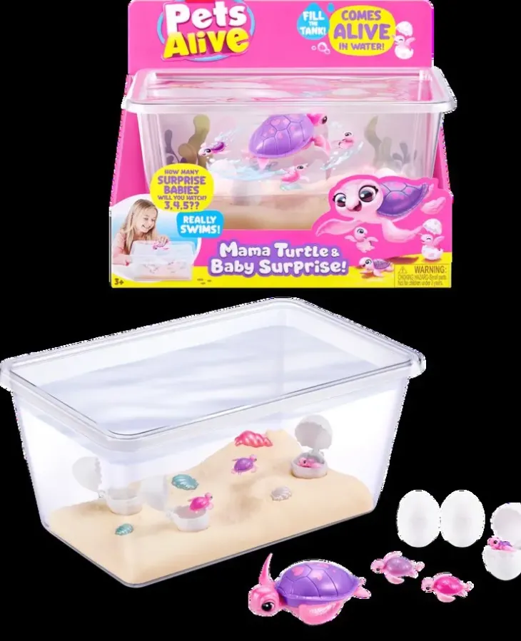 Pets alive mama baby surprise kilpikonna