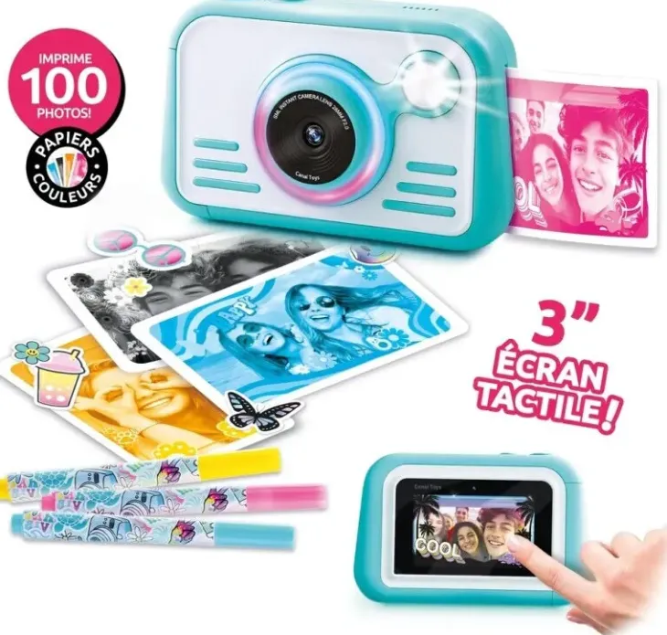 Photo creator instant camera with color