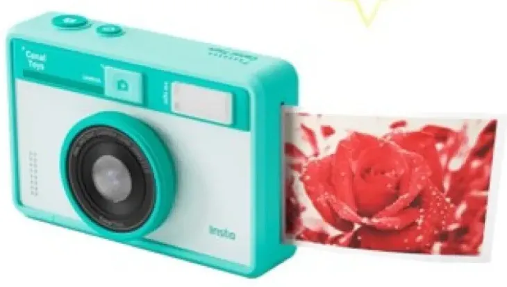 Photo creator instant camera with color