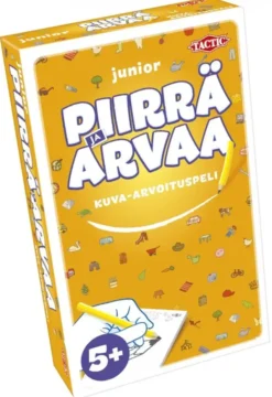 Piirrä ja arvaa junior matkapeli