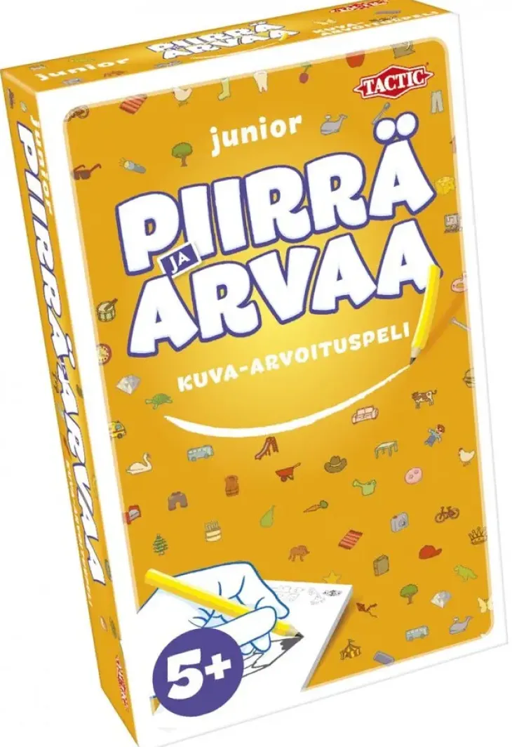 Piirrä ja arvaa junior matkapeli